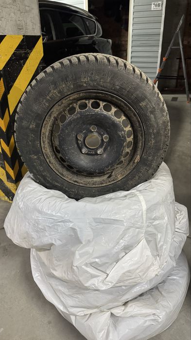 Продам зимние шины Tunga Nordway2 на дисках!