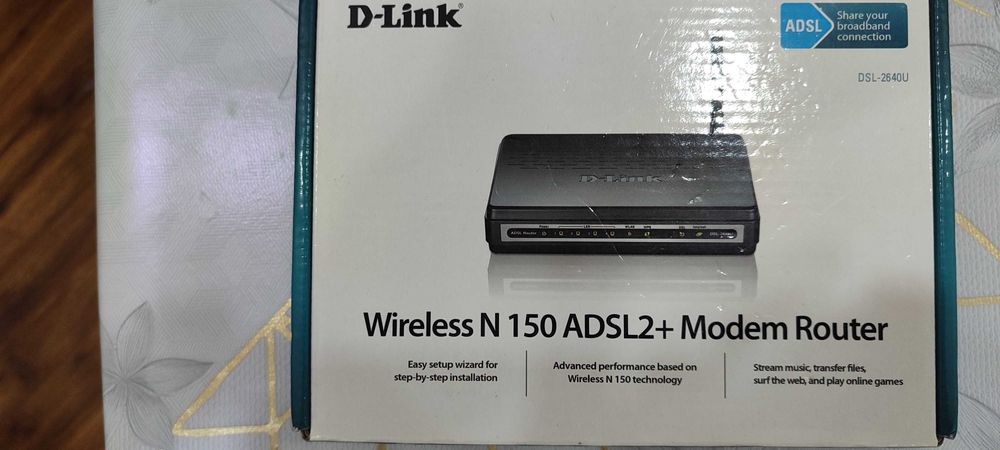 Роутер-D-Link ADSL Router Wireless N150 ADSL2