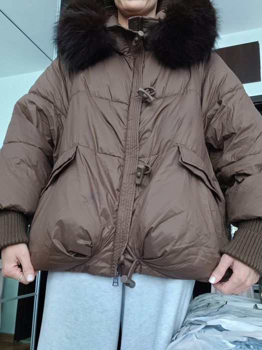 Дамско яке шоколад