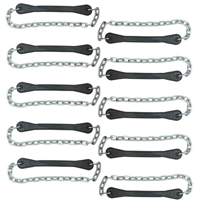 вериги за сняг метални 10 броя тип прешлен подходящи за гуми от 13 ...