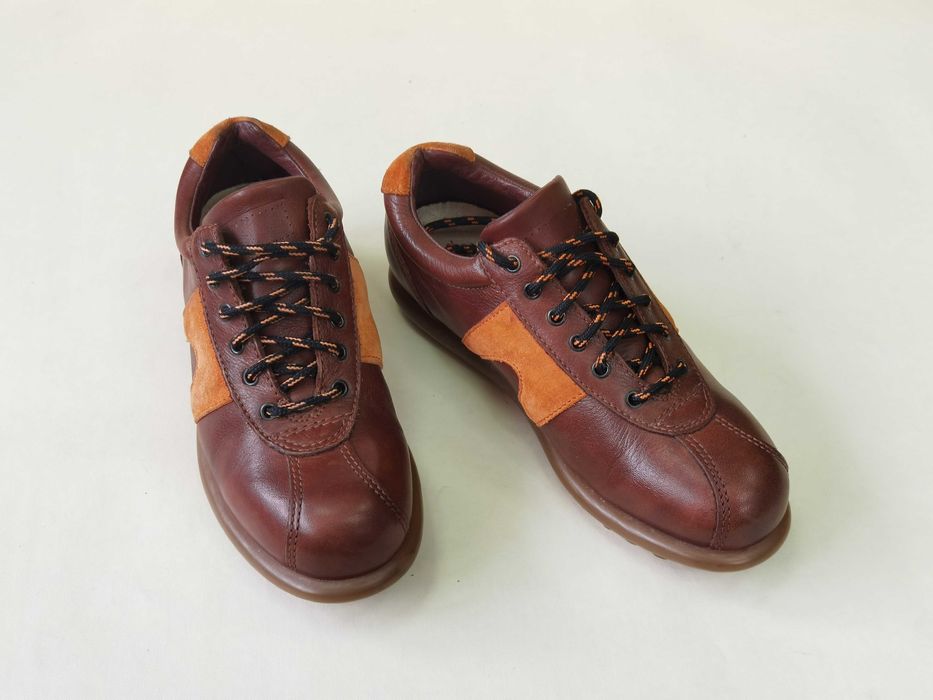 Ghete piele naturala bocanci  dama 37 38 Camper - Vintage ca Noi