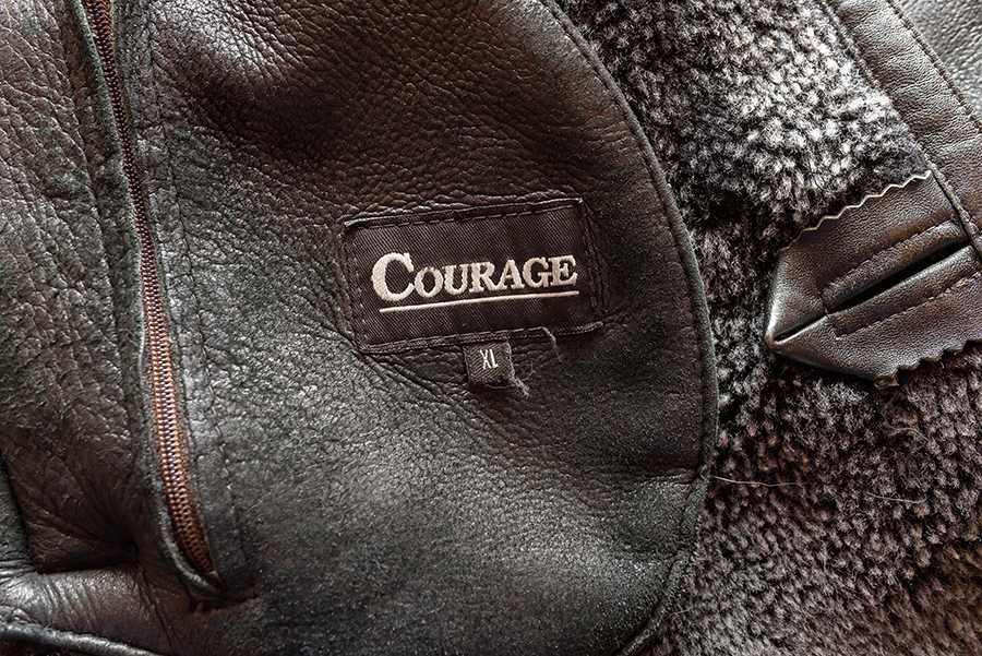 Кожено палто Courage