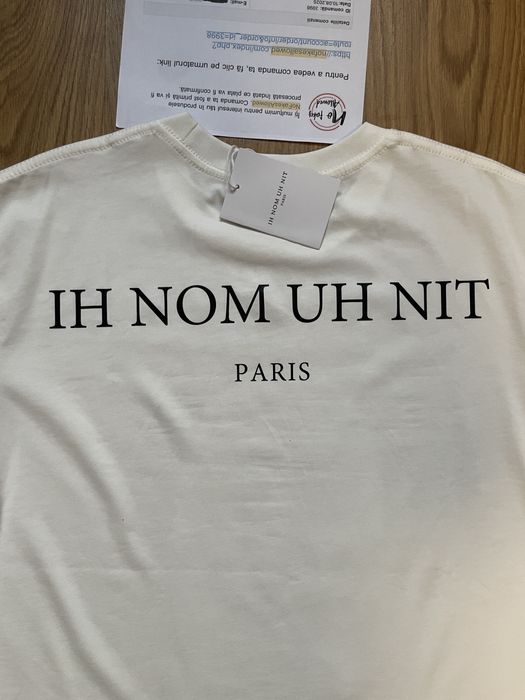 Tricou ih Nom Uh Nit alb