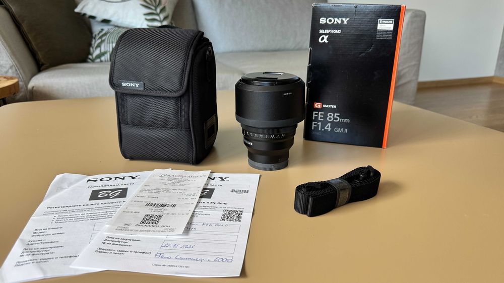 Sony FE 85mm f/1.4 GM II