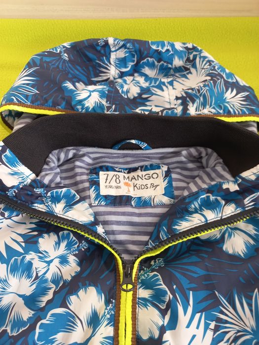Детско тънко яке/ ветровка Mango, 7/8 год.