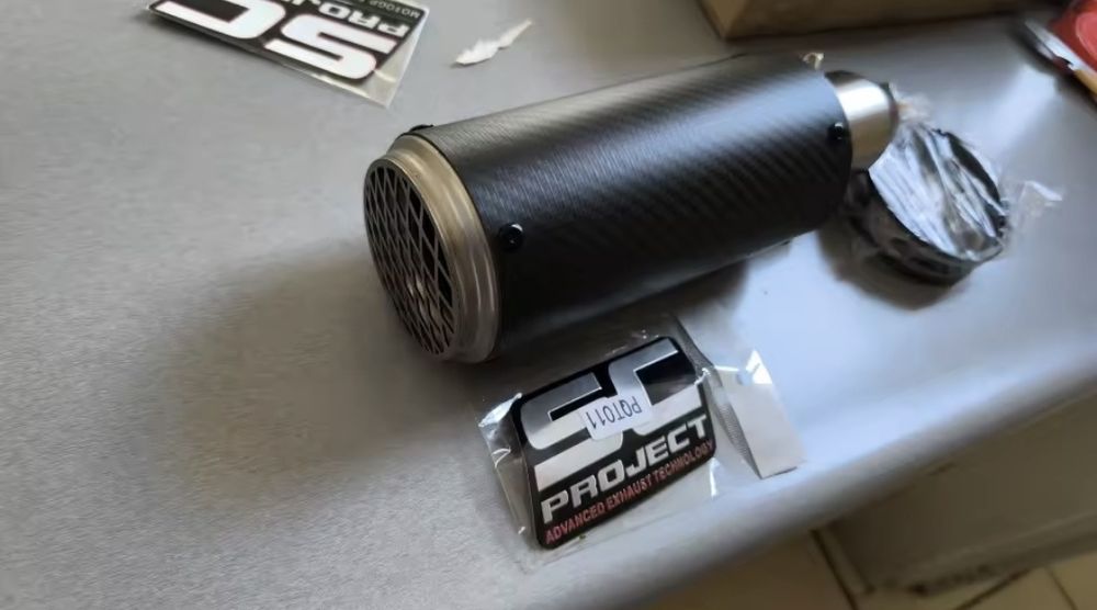 Evacuare ScProject/ Sc Project/ Toba moto Sc Project evacure CARBON