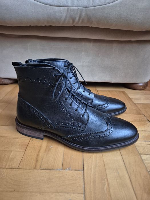 Ghete ASOS Premium, Piele Naturală, Talpă Cusută, Bărbați - 42