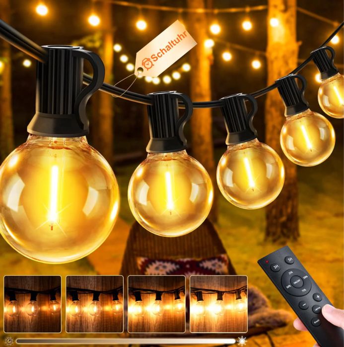 Ghirlande de lumini 30 M , becuri incluse, ghrilande luminose