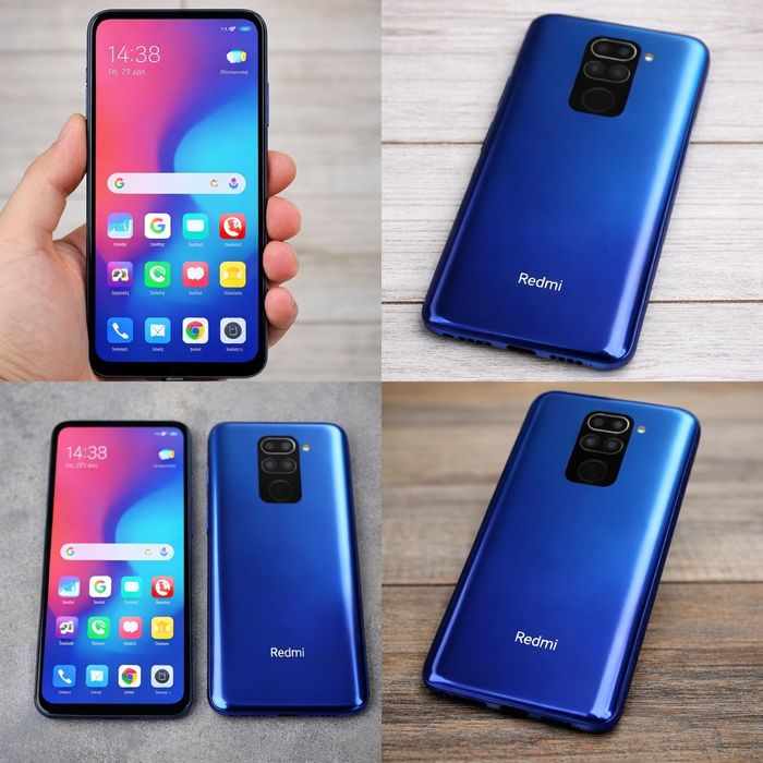 Redmi Note 9 4/128GB Синий • 10/10 срочно торг