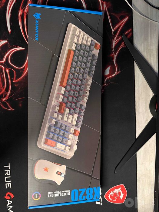 Бюджетный игровой комплект с Монитором 27" 165гц + Клавиатура и мышь