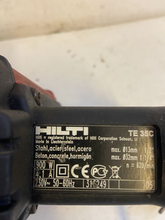 Къртач Hilti TE 35C