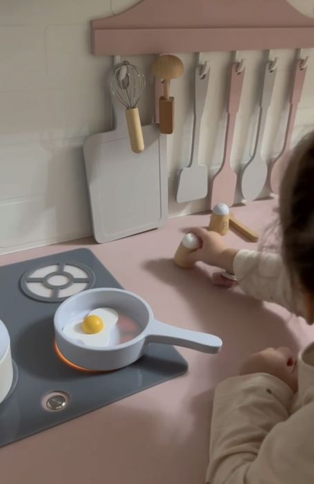 Элитная детская кухня как настоящая