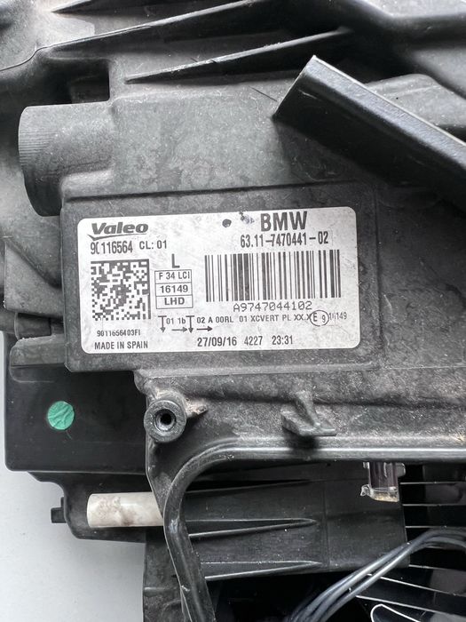 Far stanga LED BMW seria 3 GT F34