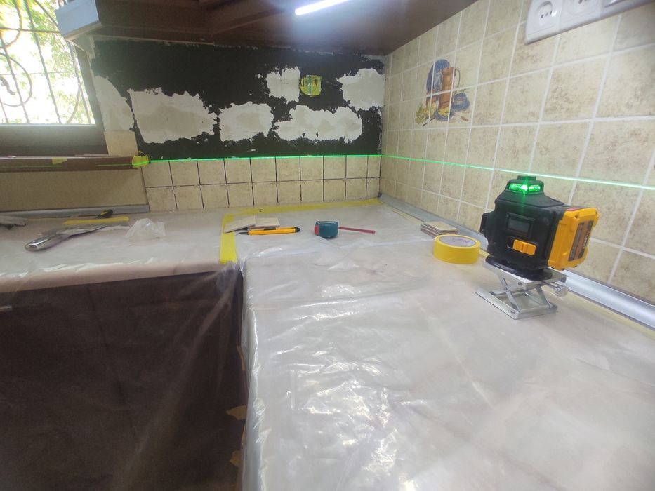 Плиточник  Кафельщик Фартук для кухни. Фартуки любой сложности.