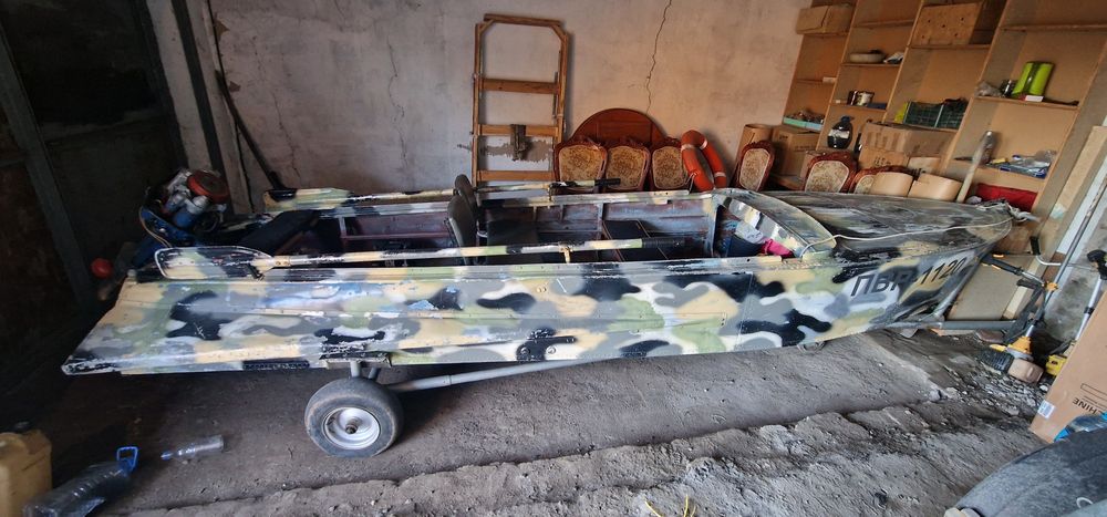 Лодка Казанка мотор вихар 30