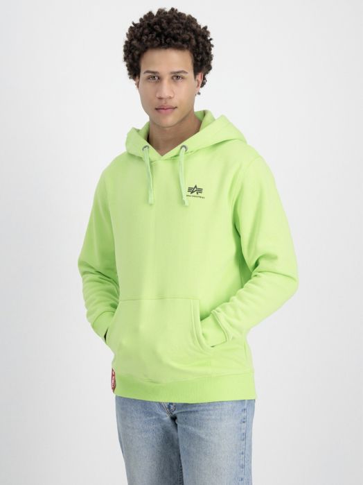 Alpha Industries Basic Small Logo Hoodie ОРИГИНАЛЕН мъжки суичър - М