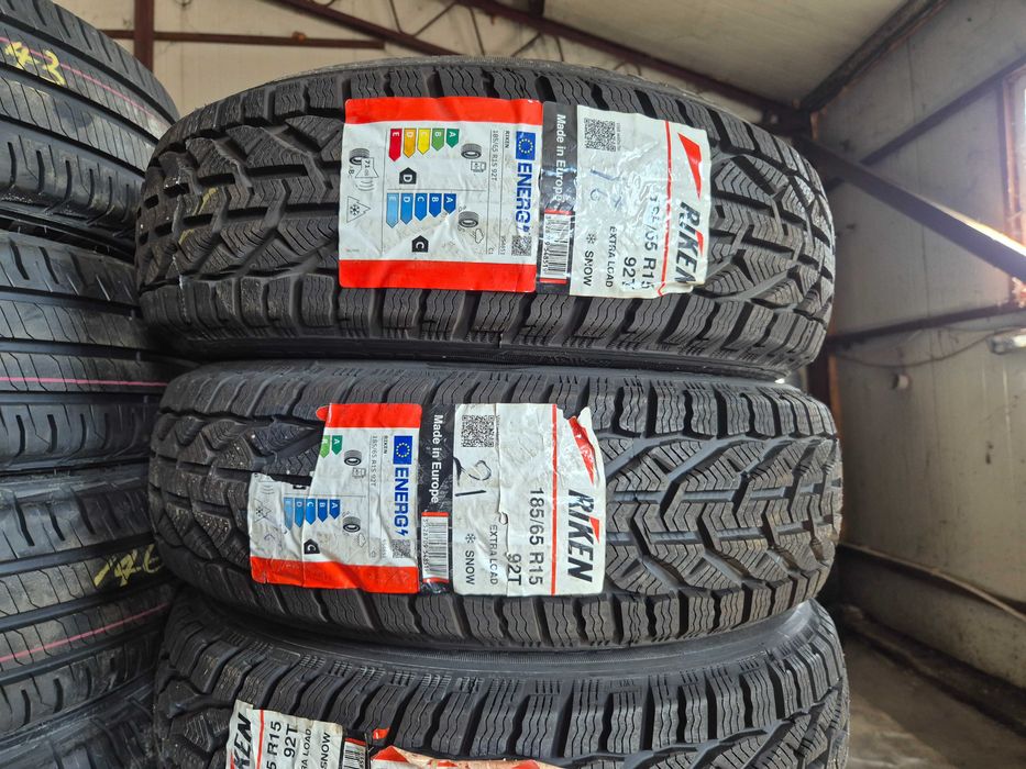 Anvelope M+S IARNA - 185/65/15 92T - RIKEN - NOU - DOT 2021 ! SUPER PRET !!!