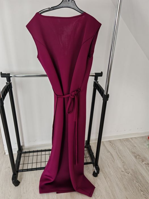 Rochie lunga parte peste parte