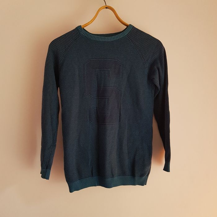 Кофта синяя на подростка мальчика