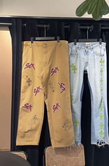 Джинсы от Chrome Hearts 1/1 люкс качество