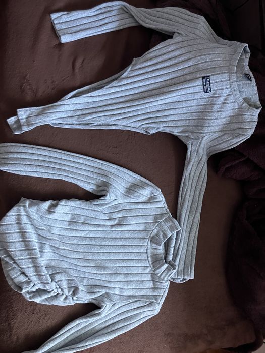 Боди с дълъг ръкав и блуза с дълъг ръкав