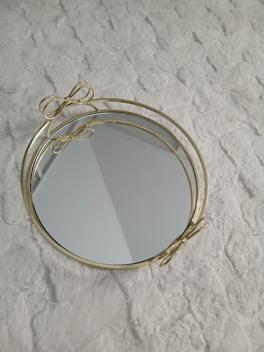 Tavă decorativa cu oglindă