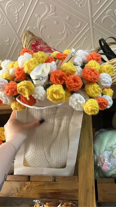 Плед-букет 155/150/110/80 см