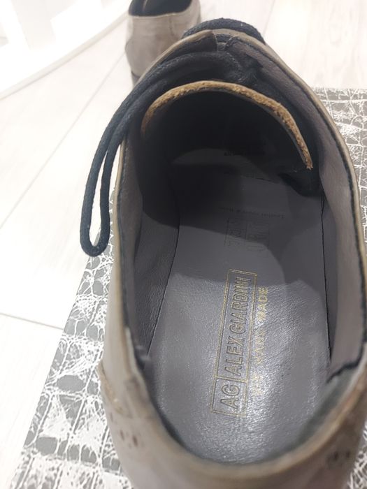 Кожанные туфли ручная работа