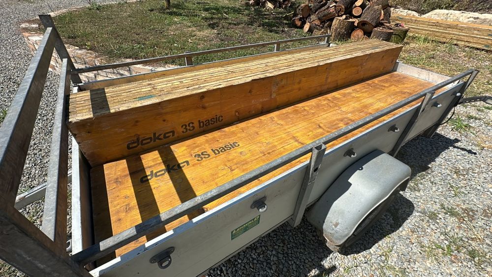 Panouri doka 2.5m 27mm cofraje lemn beton elevetii garduri plavci