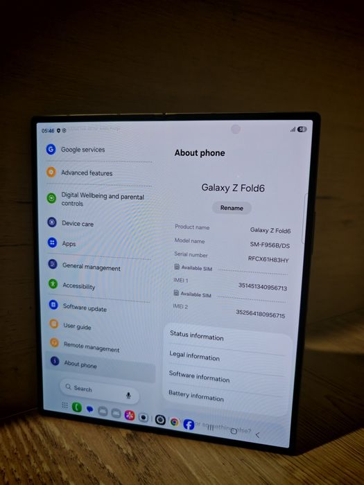Samsung Galaxy Z Fold6 256GB