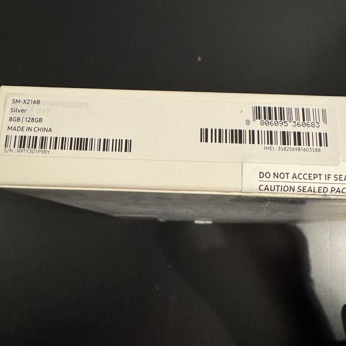 Samsung Galaxy Tab A9+ 5G SM-X216B 8GB/128GB Silver, cutie