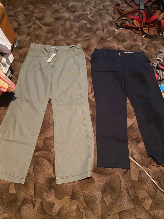 Брюки лён и штапель