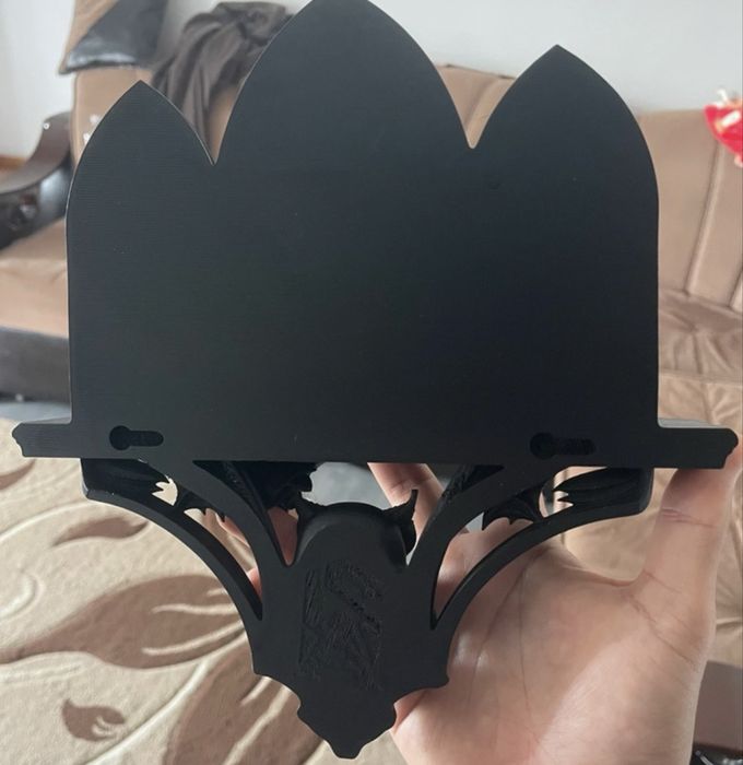 Mini Raft De Perete Forma Bufnita Gothic