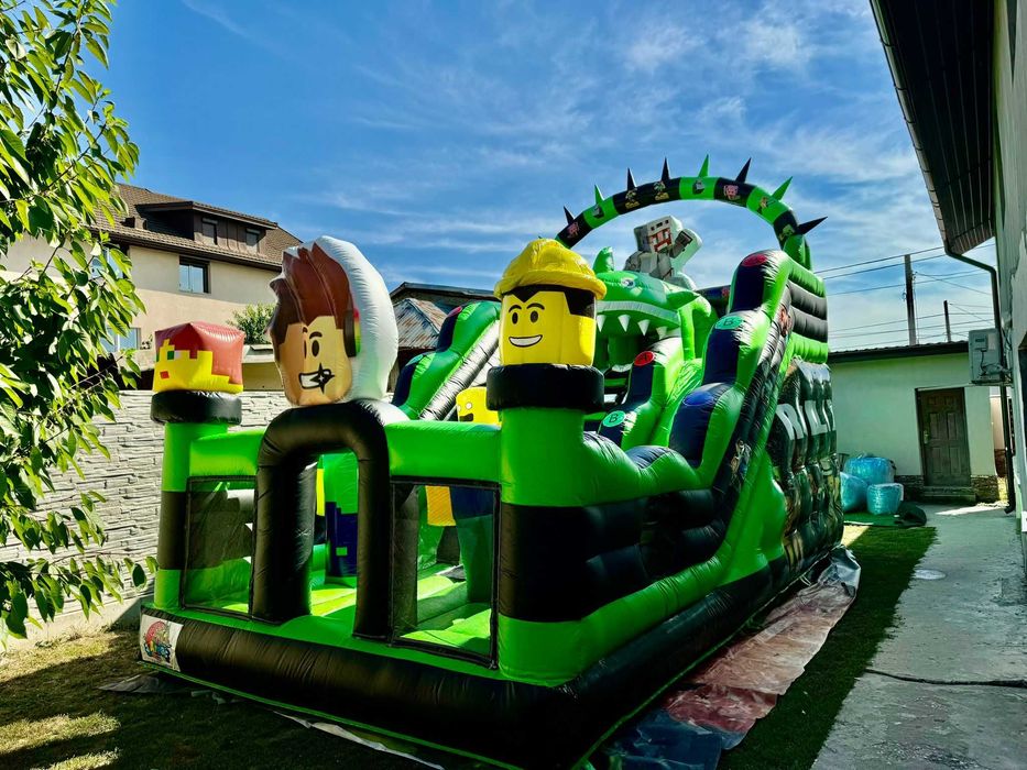 Închirieri, închiriez tobogan, topogan gonflabil pentru evenimente