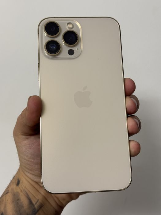 Apple iPhone 13 Pro Max, 256GB, 5G, Gold Edition Neverlocked 91%Batter