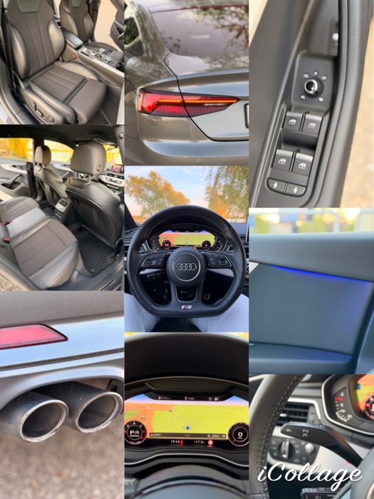 Audi A5 3xSLine 2019 Euro6 2.0 TDi 190cp Automat Keyless Matrix