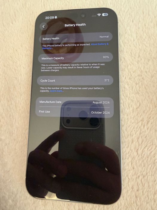 Iphone 16 pro max , 256gb
