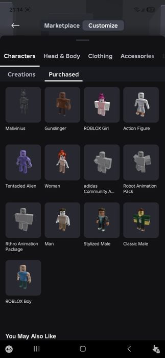 Роблокс акк сатам