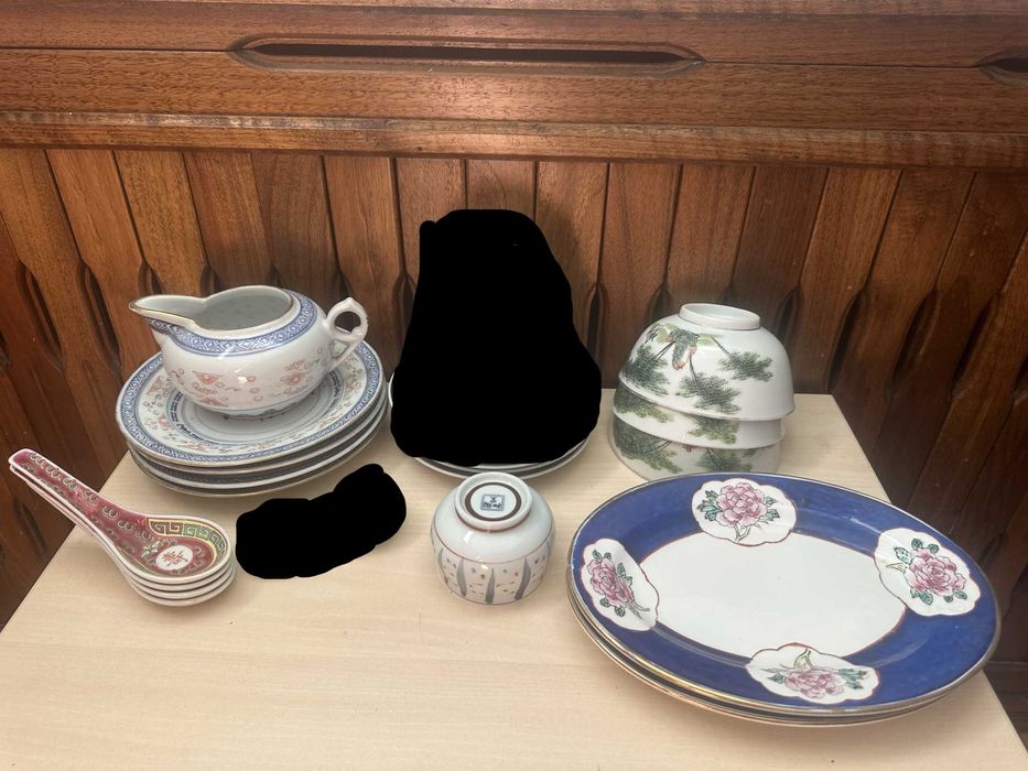 Овальные Блюда и другая посуда Китай