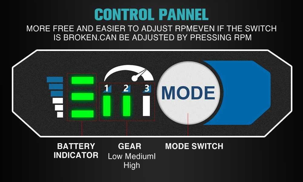 Чисто нов безчетков уред за издухване (духалка)