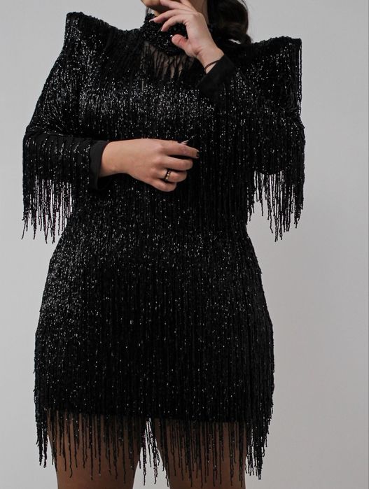 Rochie de seara neagra Luxury