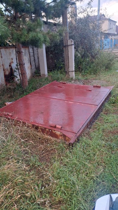 Ворота железные гаражные