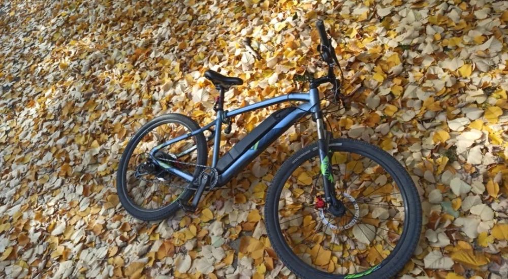 Bicicleta electrica rockrider st100