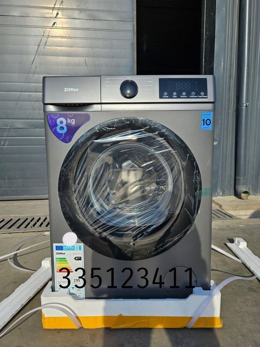 Ziffler kirmashina 8 kg  garantiya dastavka bepul ustanovka