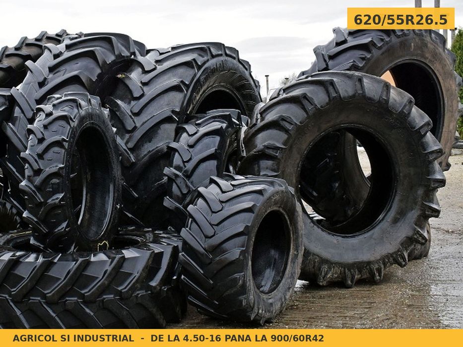 Anvelope Cauciucuri 620/55R26.5 620 55 R26.5 62055265 620 55R26.5 Vredestein Buldo Incarcator Utilaje SH Second Hand SECOND HAND Garantie 1 An Factura