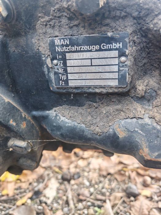 Мостове за триосен камион МАН