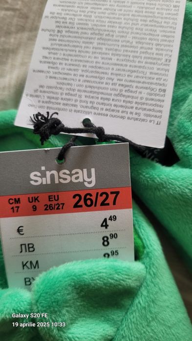 Papuci de casa copii unisex