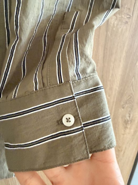 Риза Massimo Dutti – стилен модел с контрастен преден панел, XS