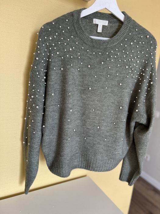 Кофта с бусинами от H&M