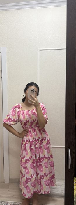 Платья цветочные летние